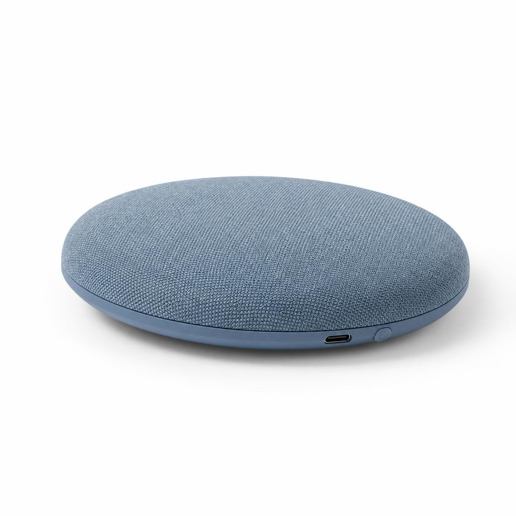 Hush, altavoz plano para colocar bajo la almohada, vista de estudio